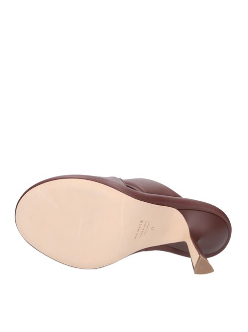 Sandali in pelle VIC MATIE' | 1C6950D_C060335MARRONE